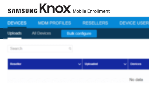 Knox Mobile Enrollment Mass Enrollment In SureMDM