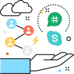 Integration with Messaging Apps Like Skype for Business And Slack