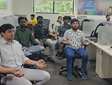 International Yoga Day at 42Gears