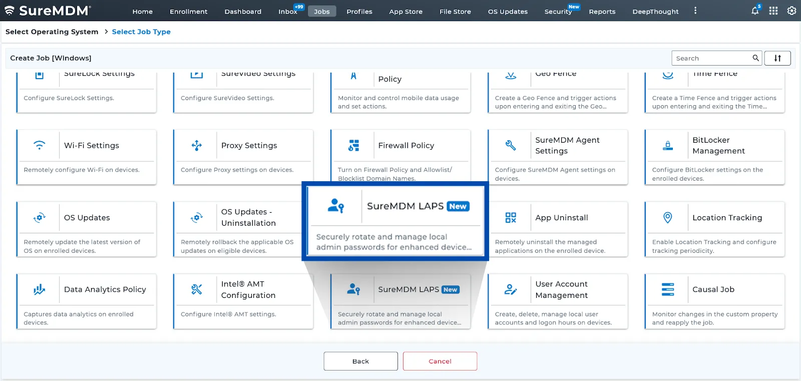 Local administrator password solution for Windows, macOS, Linux
