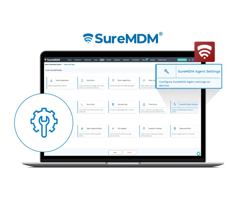 SureMDM Agent Settings