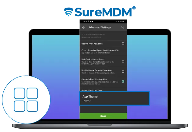 Customize SureMDM Agent Theme