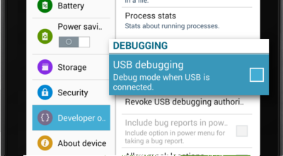 disable usb debugging windows 10