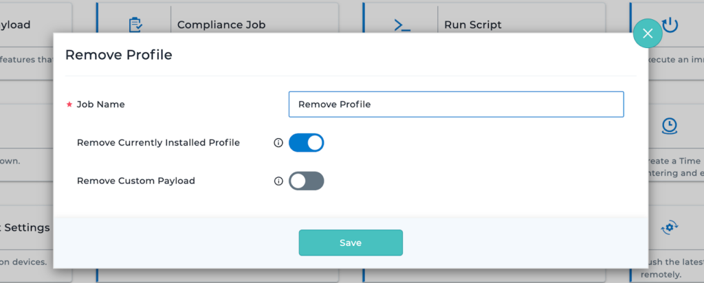 Bulk Remove in SureMDM Web Console